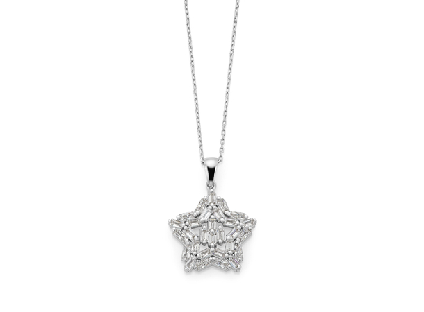 STARLIGHT necklace Rhodinert sølv SALG (Ord 1199,-)
