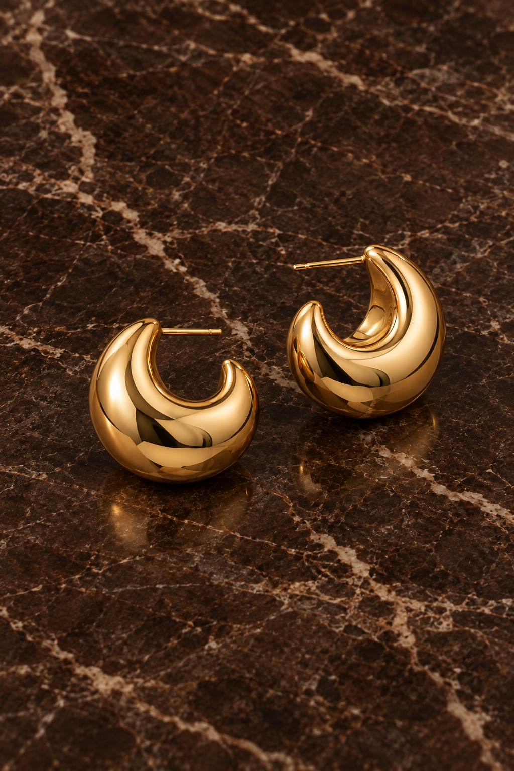 BOLD earrings gold