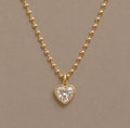ROCK NECKLACE HEART