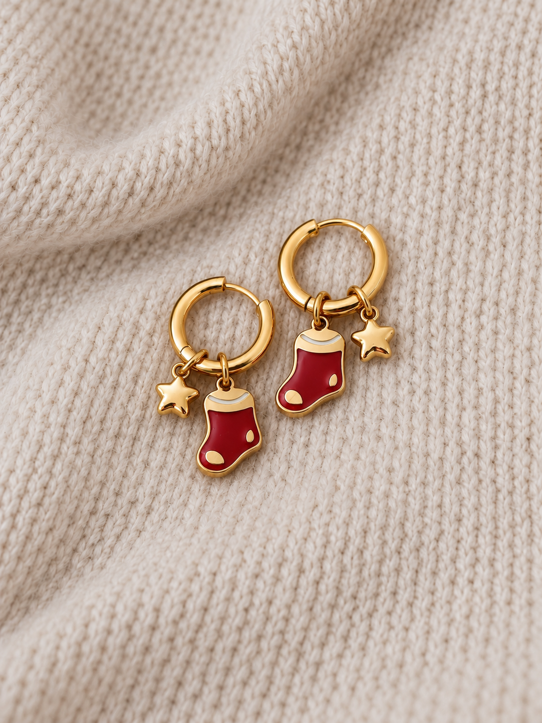 STEELÉ Christmas Stocking hoops