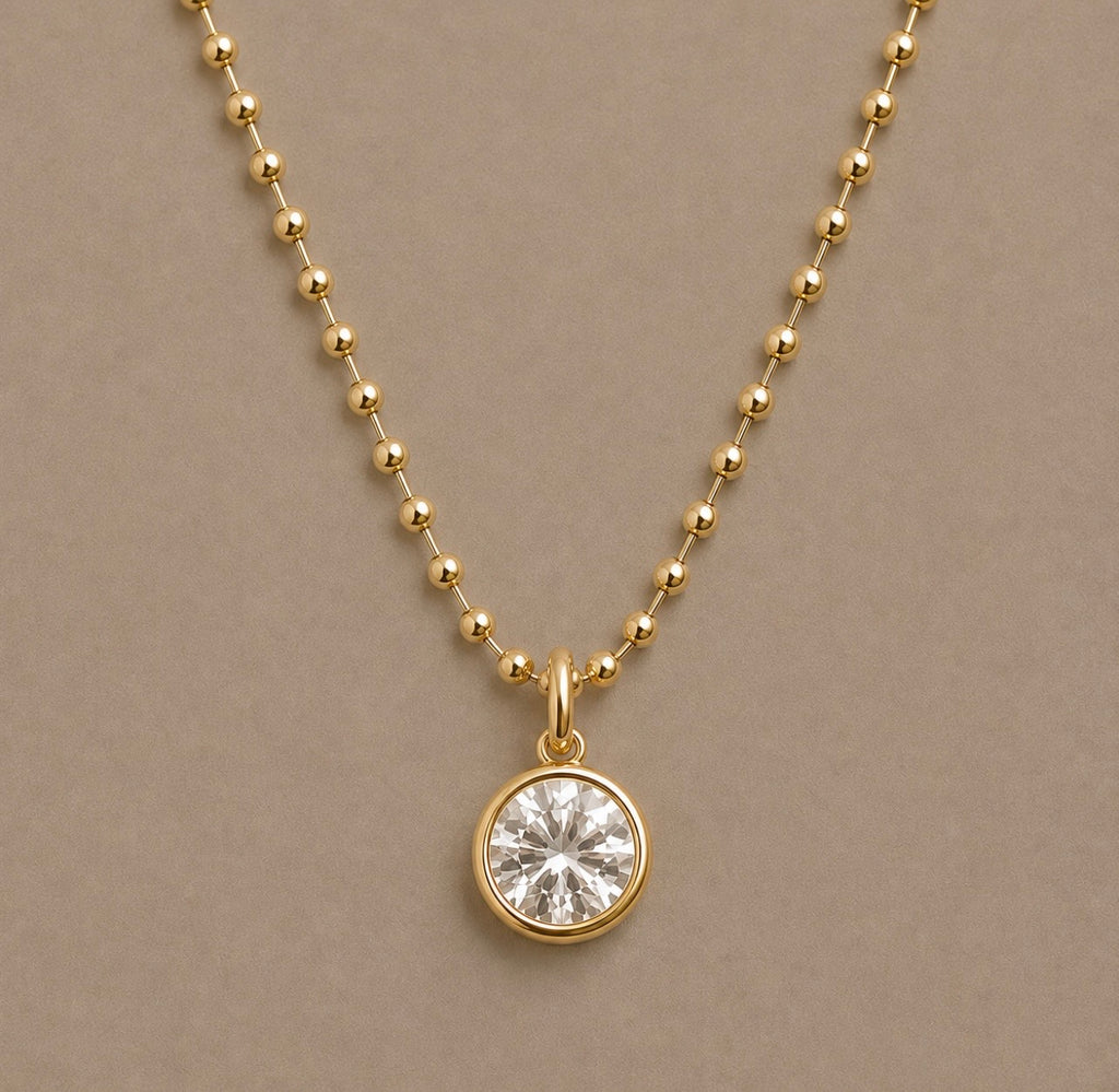 ROCK NECKLACE ROUND