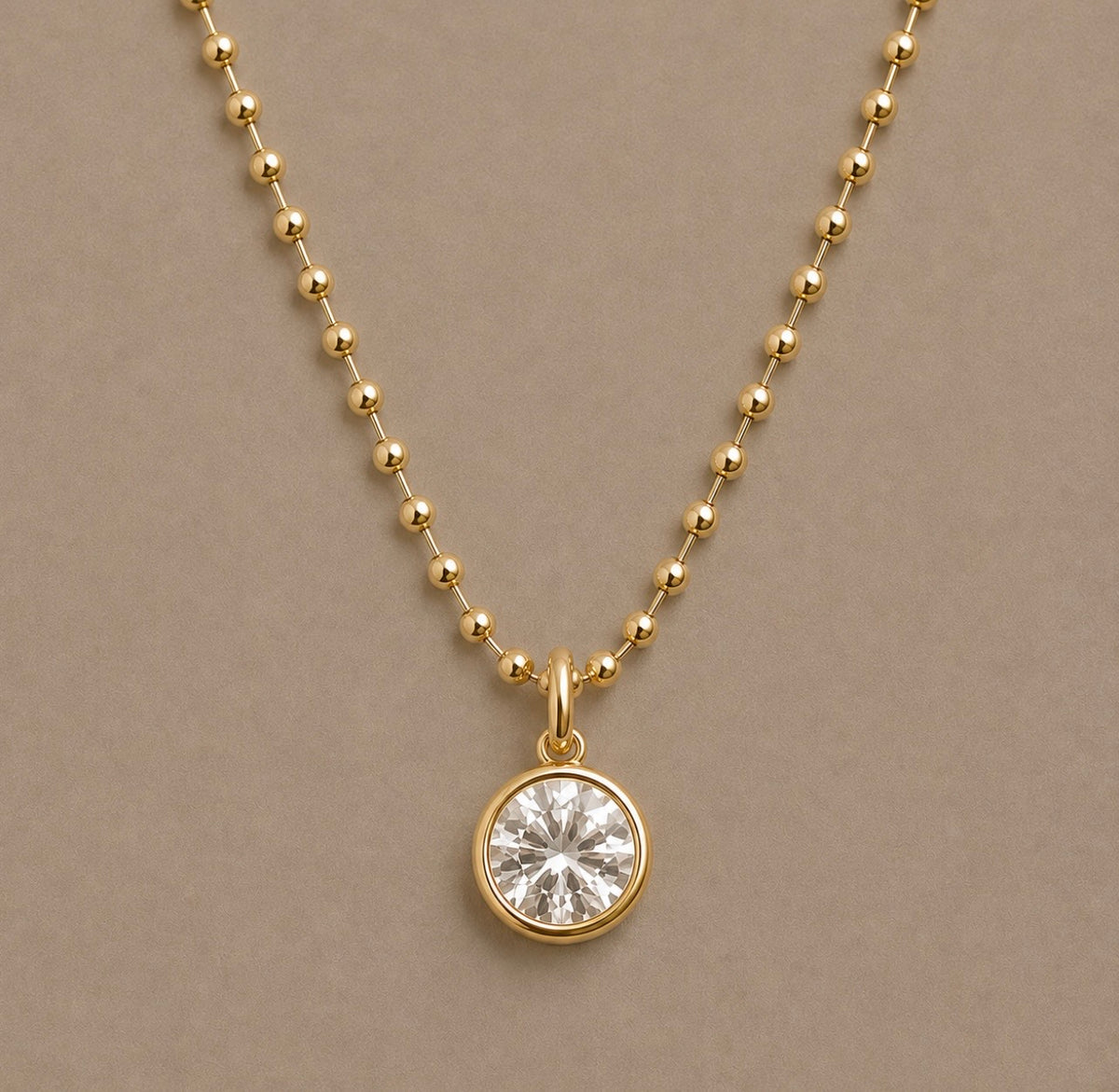 ROCK NECKLACE ROUND