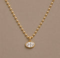 ROCK NECKLACE OVAL