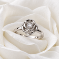 The Rose Ring Silver